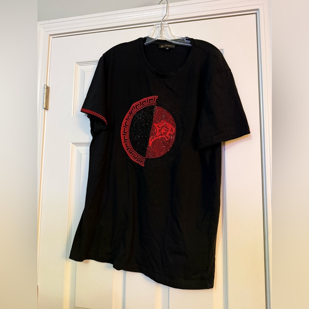 Laverita T-shirt, size 2XL Embellished, Cotton